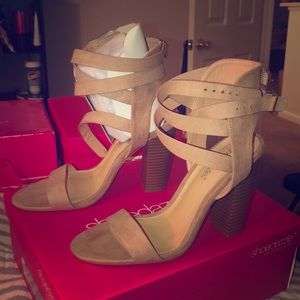 Heeled sandals